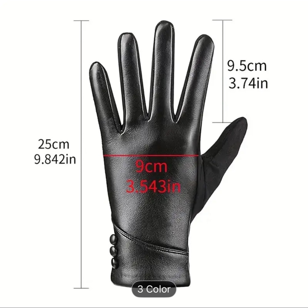 NEW: Elegant Black Gloves - Picture 4 of 9